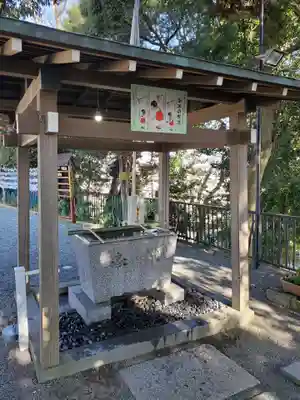 天照大神の手水舎