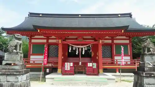 石和八幡宮(官知物部神社)の本殿