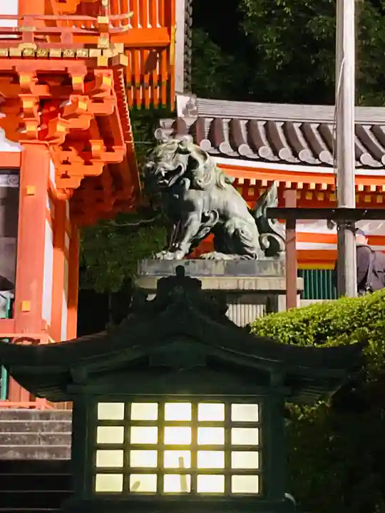 八坂神社(祇園さん)の狛犬