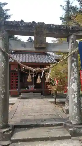 月隈神社の鳥居