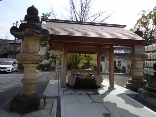 桑名宗社（春日神社）の手水舎