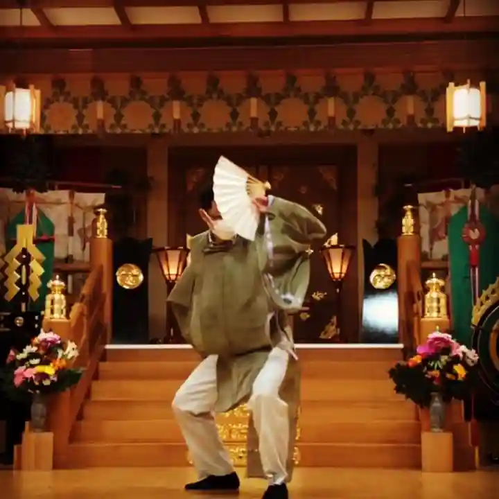 潮見ヶ岡神社の神楽