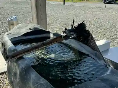 志賀理和氣神社の手水舎