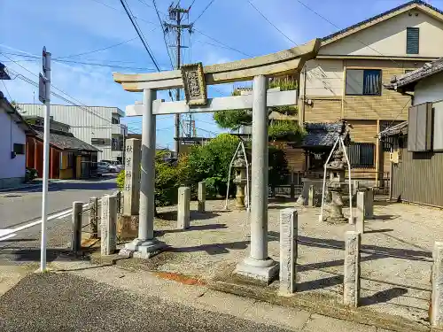 秋葉神社の鳥居