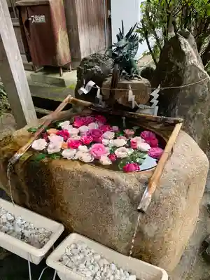 御上神社の手水舎