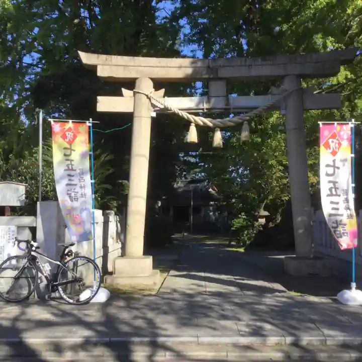 葛西神社の鳥居