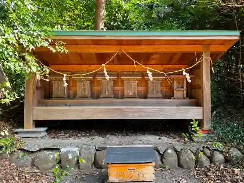 鎌田神明宮の末社・摂社