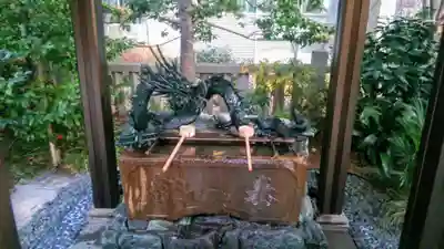  六本木天祖神社の手水舎