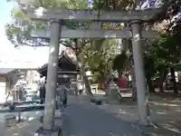 白山神社の鳥居