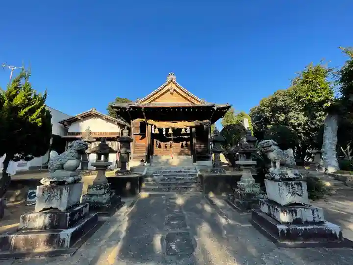 牟田神社の本殿・本堂