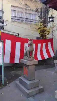 篠原稲荷神社の狛犬