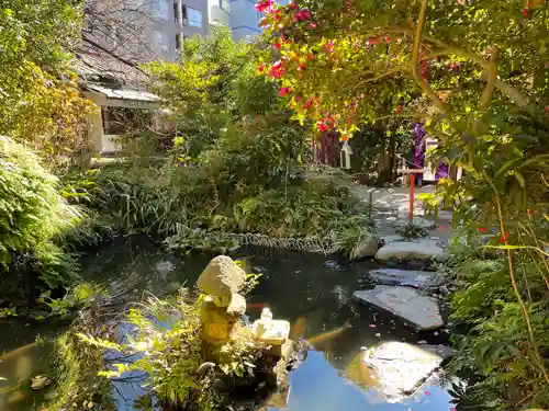 大綱金刀比羅神社の庭園