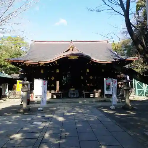 渋谷氷川神社の本殿・本堂