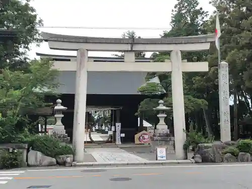 甲斐國一宮 浅間神社の鳥居