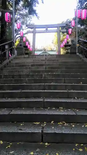 中野氷川神社の鳥居