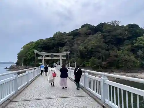 八百富神社の鳥居