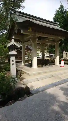 針名神社の手水舎
