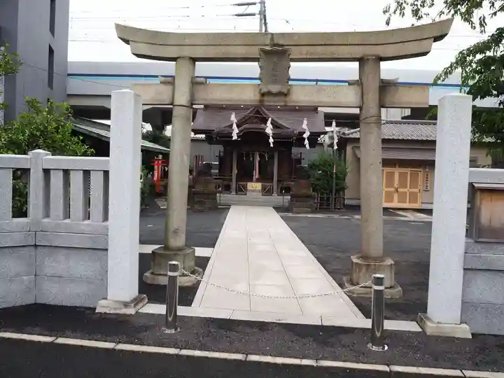 貴舩神社(貴菅神社)の鳥居