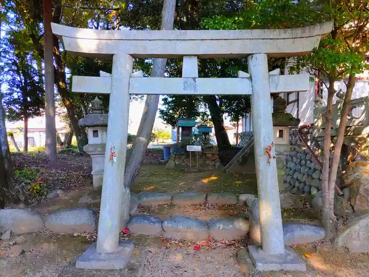 白山社(羽黒南郷)の鳥居
