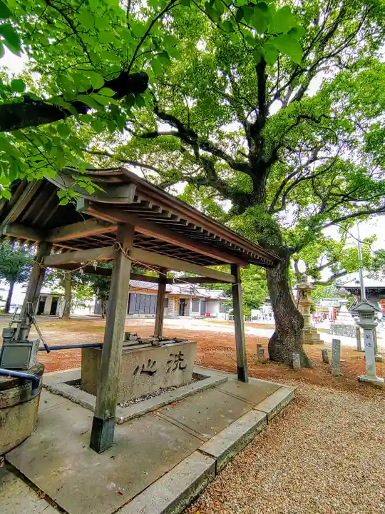 天満宮(楠村町)の手水舎