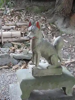 郡山八幡神社の狛犬