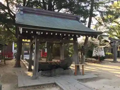 唐津神社の手水舎