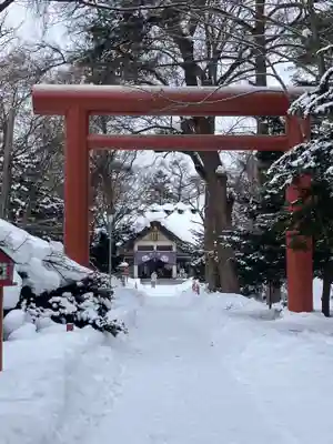 永山神社の鳥居