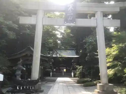 富士山東口本宮 冨士浅間神社の鳥居