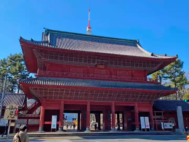 増上寺の山門・神門