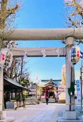 長浦神社の鳥居