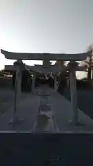 道地神社の鳥居