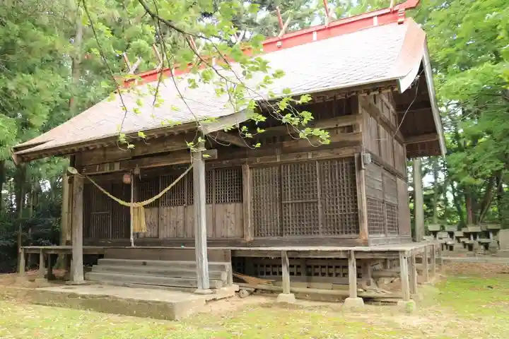 菅布禰神社の本殿・本堂