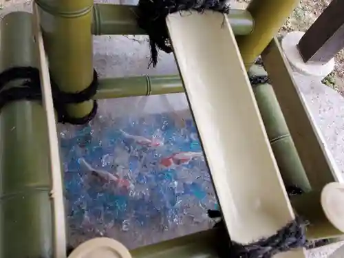 氷室神社の手水舎