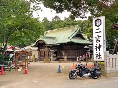 下総国三山　二宮神社の本殿・本堂