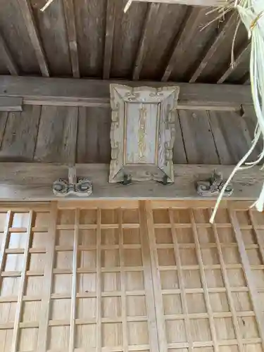 布自伎美神社の本殿