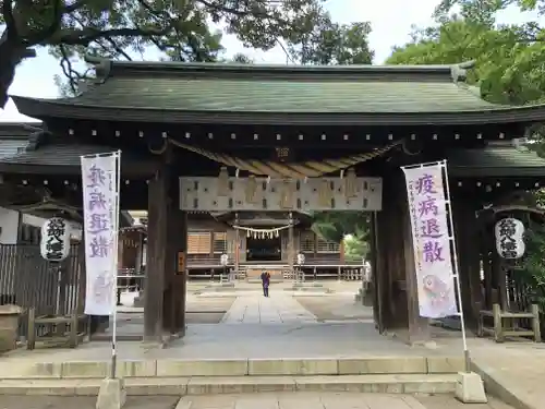 葛飾八幡宮の山門