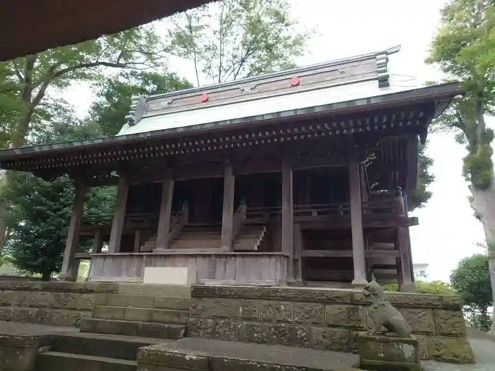 髙部屋神社の本殿・本堂