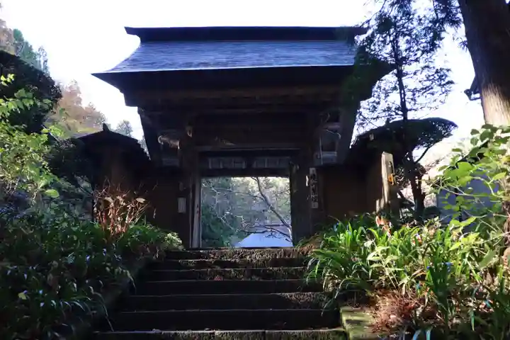 安楽寺の山門・神門