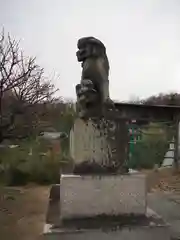 諏訪神社の狛犬