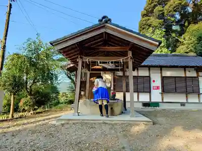 五社神社の手水舎
