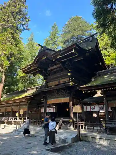 諏訪大社下社春宮の本殿・本堂