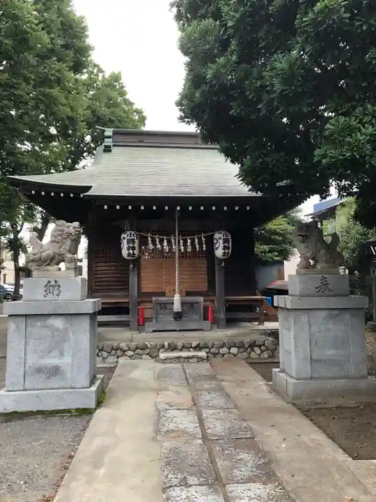 小野神社の本殿・本堂