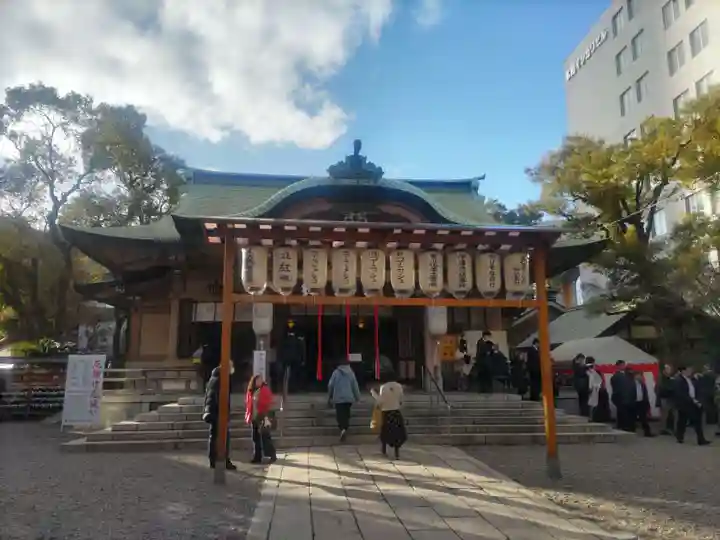 坐摩神社の本殿・本堂