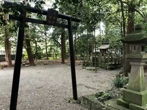 比木神社の鳥居