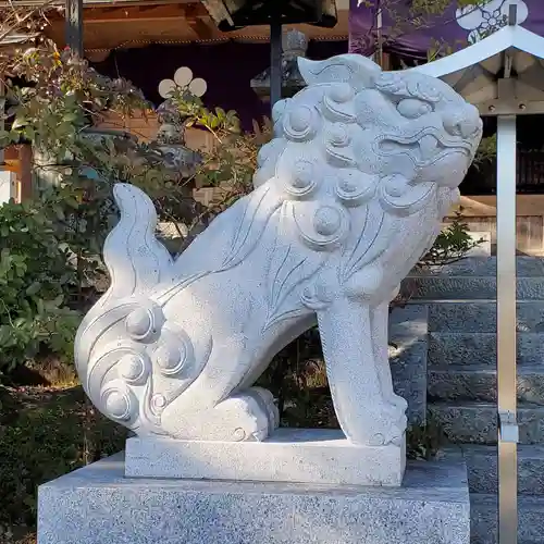 杉谷神社の狛犬