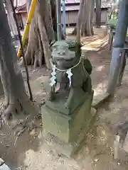 赤城神社の狛犬