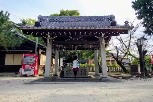 神明神社（高棚神明神社）の手水舎