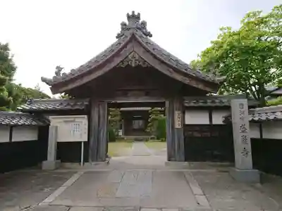 盛巌寺の山門・神門