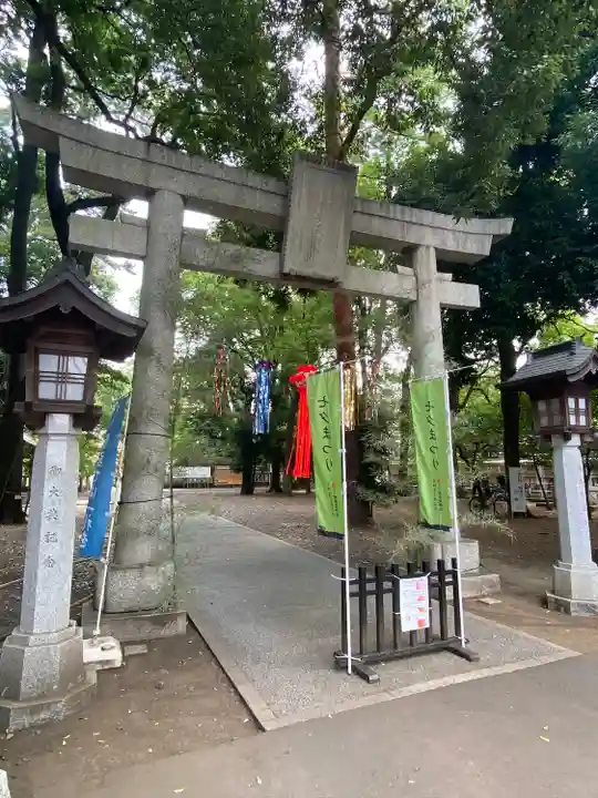 布多天神社の鳥居