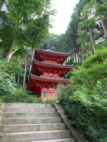 岩船寺の塔